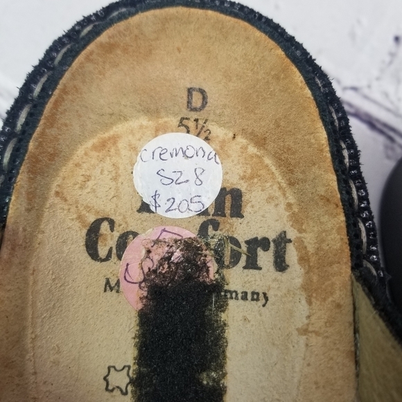 Finn Comfort Cremona black slides sandals - Picture 4 of 15